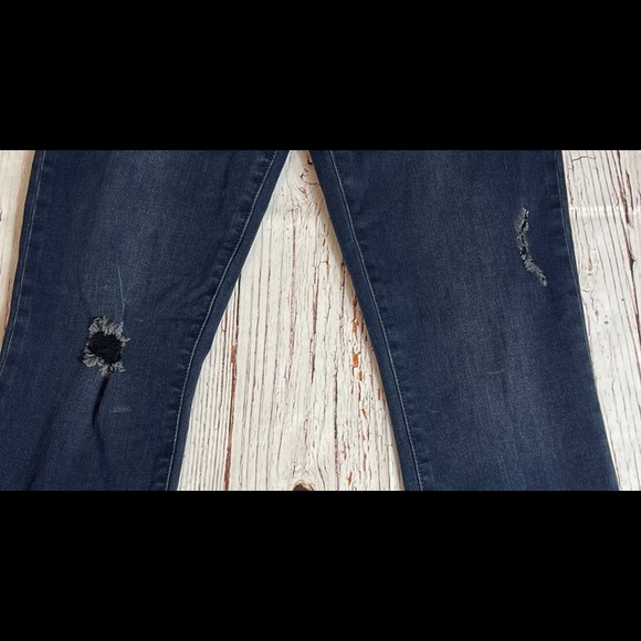 Kut From The Cloth distressed skinny mid rise sz 6 - Picture 4 of 10